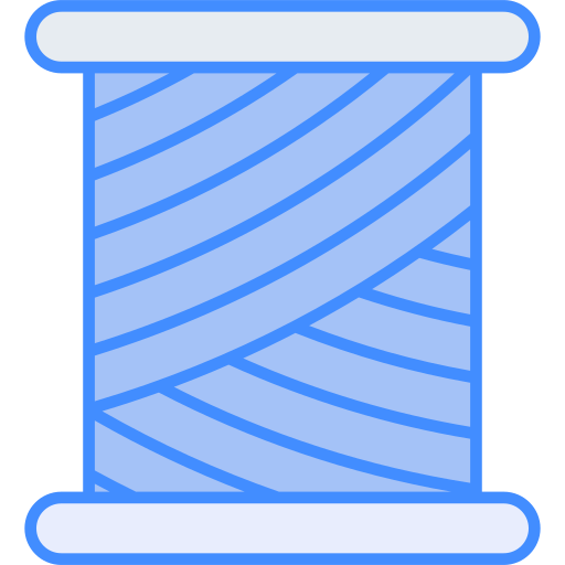 Thread spool Generic Blue icon