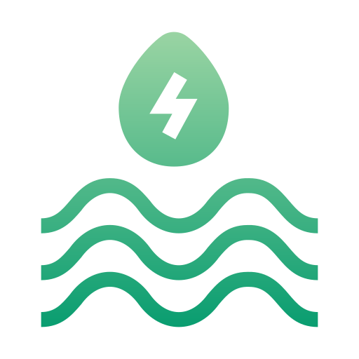 Hydro power Generic Flat Gradient icon