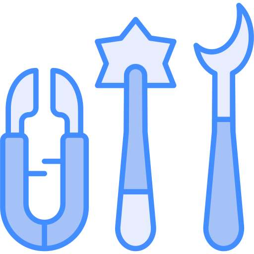 Sewing tools Generic Blue icon