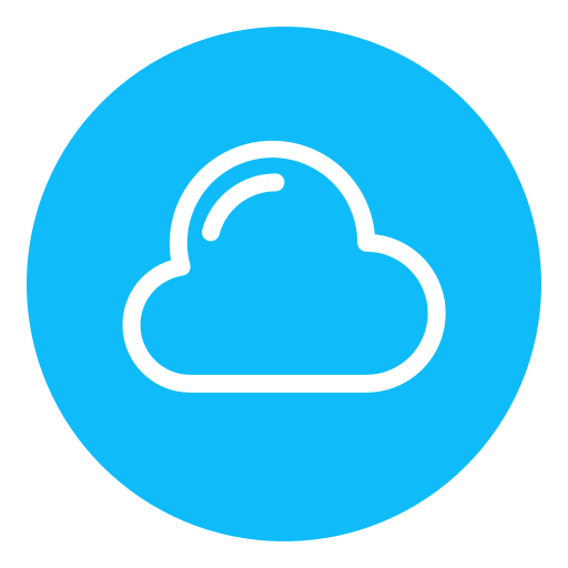 cloud opslag Generic Flat icoon