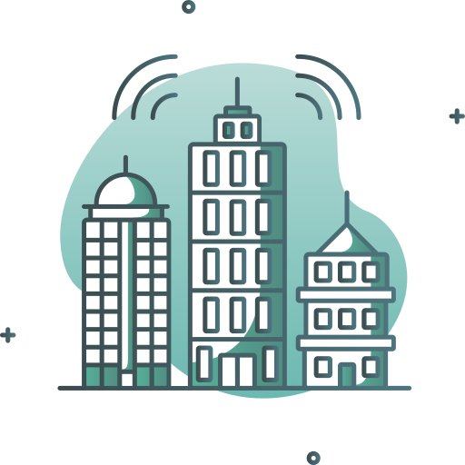 Smart city Generic Rounded Shapes icon