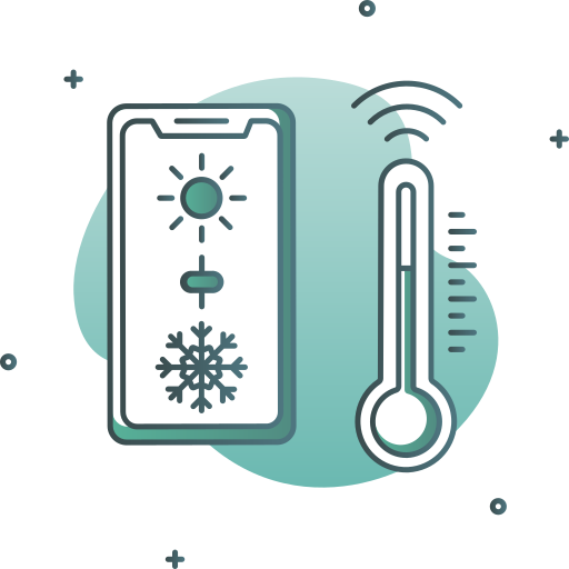 Temperature control Generic Rounded Shapes icon