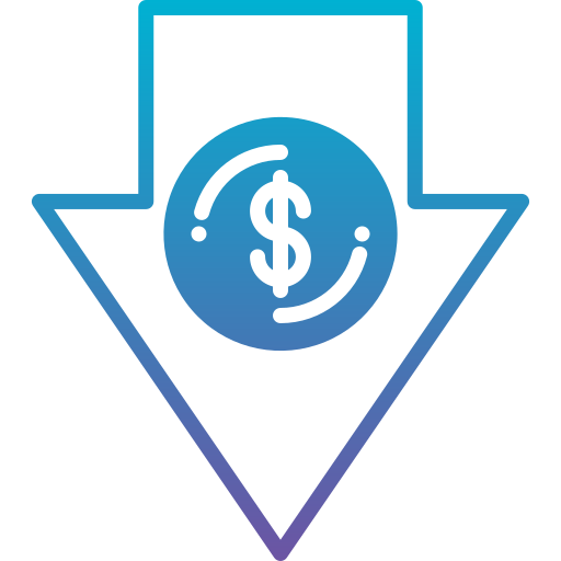 dinero Generic Flat Gradient icono