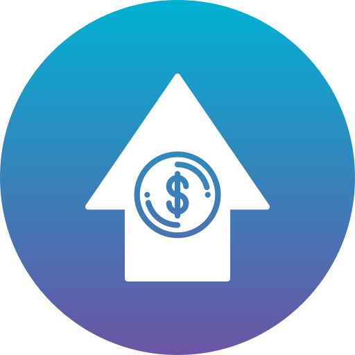 お金の増加 Generic Flat Gradient icon