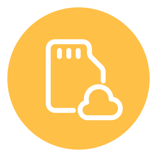 Cloud storage Generic Flat icon