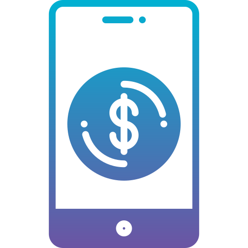 digitaal geld Generic Flat Gradient icoon