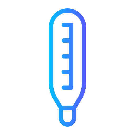온도계 Generic Gradient icon