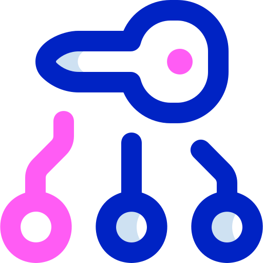 열쇠 Super Basic Orbit Color icon