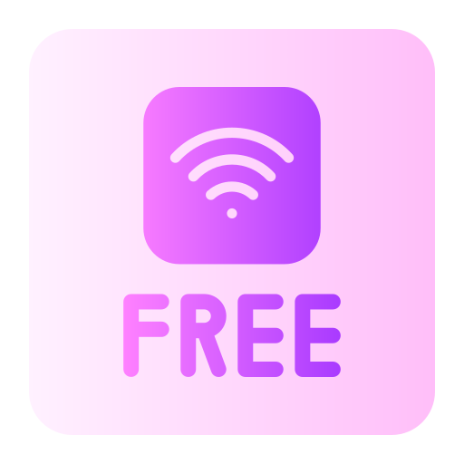 Free wifi Generic Flat Gradient icon