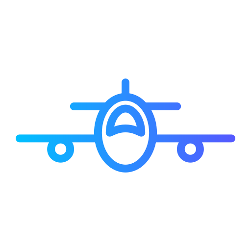 Самолет Generic Gradient иконка