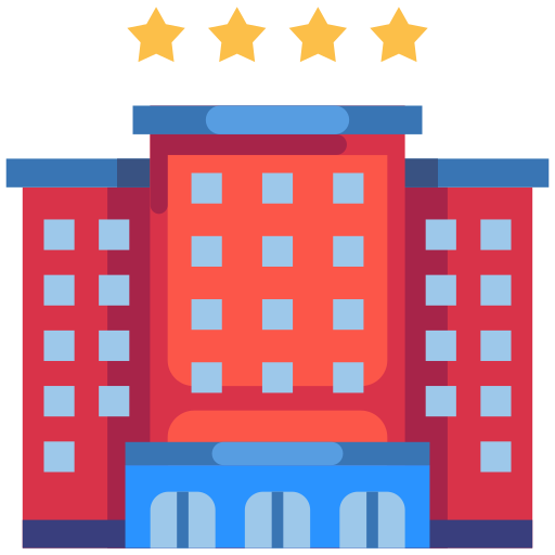 hotel Generic Flat icono