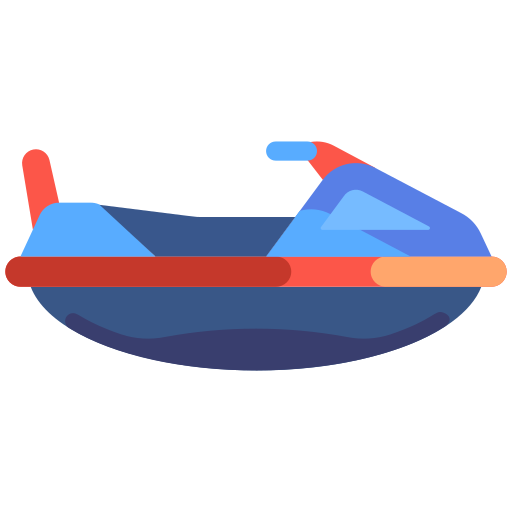 moto d'acqua Generic Flat icona