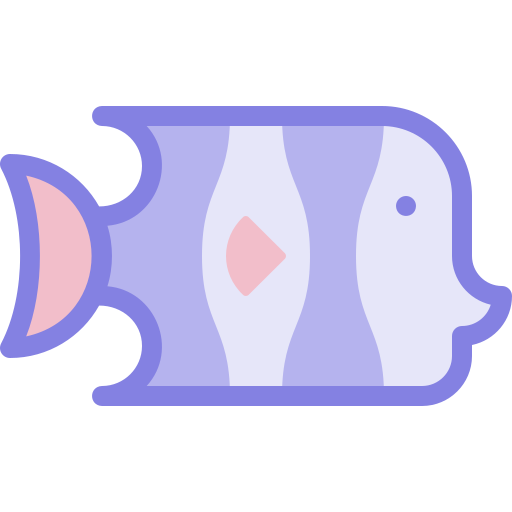 생선 Detailed color Lineal color icon