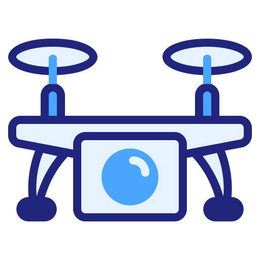 ドローン Generic Blue icon