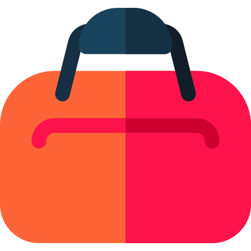 reisetasche Basic Rounded Flat icon