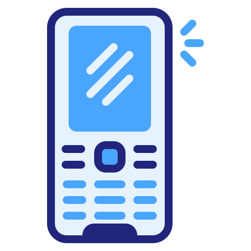 handtelefoon Generic Blue icoon