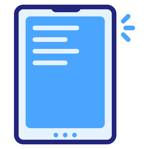 Digital book Generic Blue icon