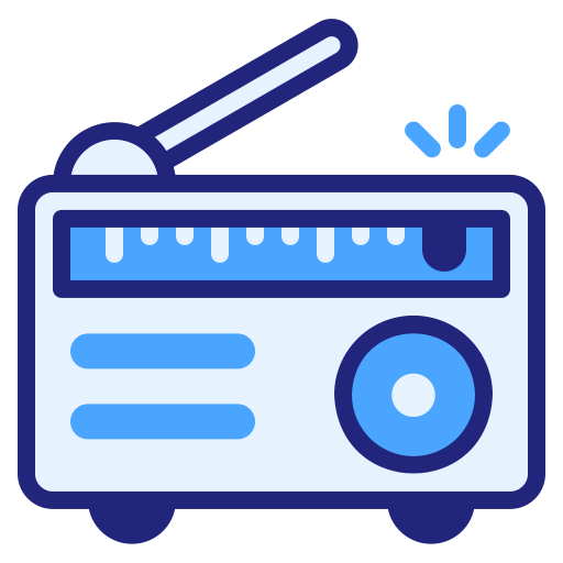 Radio Generic Blue icon