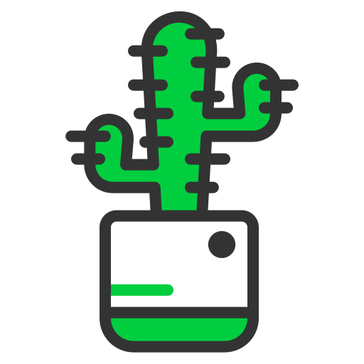 kaktus Generic Fill & Lineal ikona