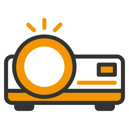 Projector Generic Fill & Lineal icon