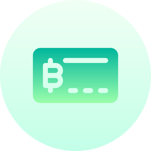 Cryptocurrency Basic Gradient Circular icon