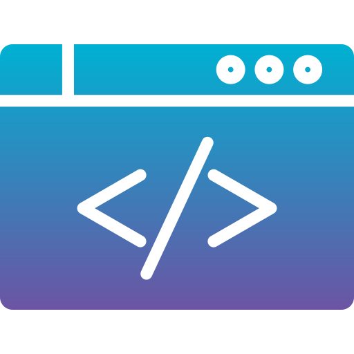 웹 개발 Generic Flat Gradient icon