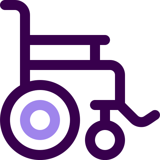 cadeira de rodas Generic Others Ícone