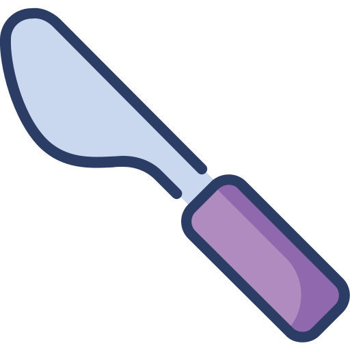 coltello chirurgico Generic Outline Color icona