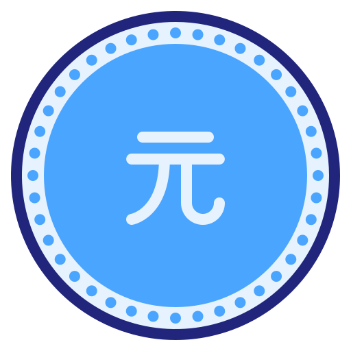 yuan Generic Blue ikona