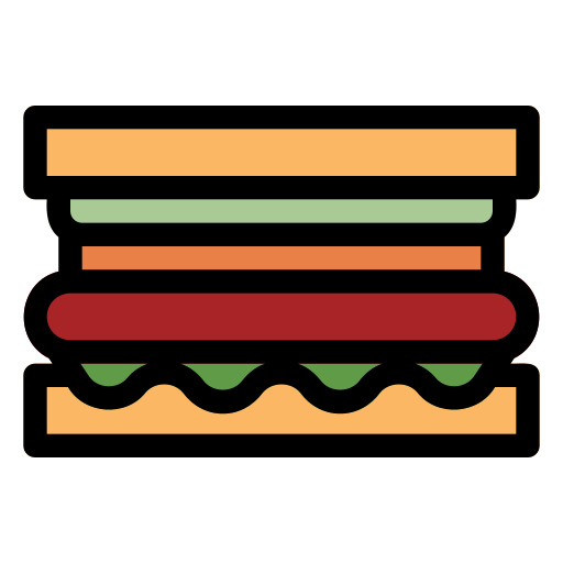 sandwich Generic Outline Color Icône