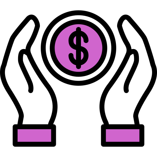 dinero Generic Outline Color icono