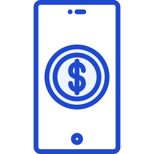 denaro digitale Generic Blue icona