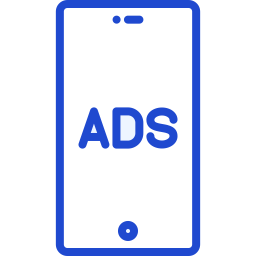 video-advertenties Generic Blue icoon