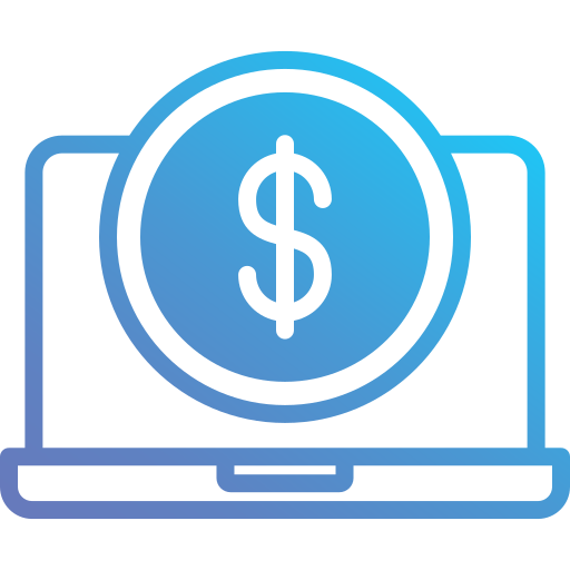 Digital money Generic Outline Gradient icon