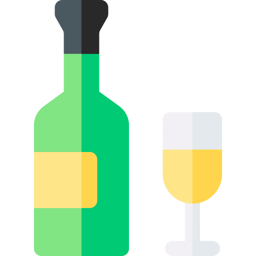 champagner Basic Rounded Flat icon