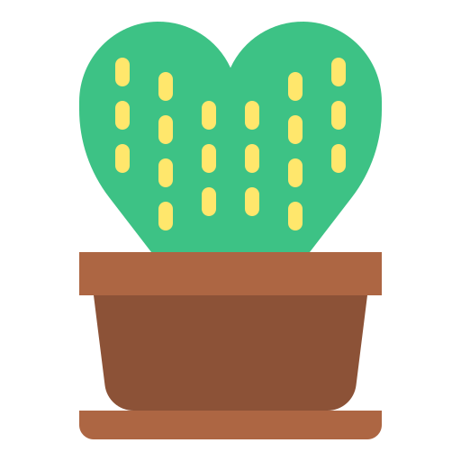 cactus Iconixar Flat icoon