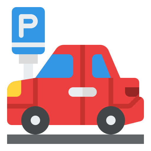 parking Iconixar Flat ikona