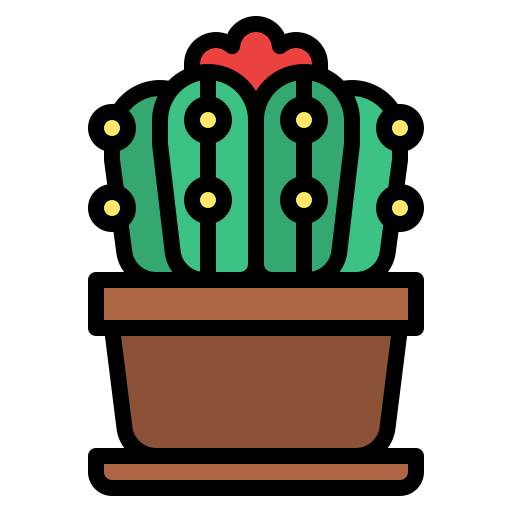 kaktus Iconixar Lineal Color icon