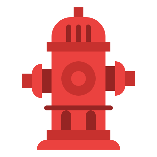Fire hydrant Iconixar Flat icon