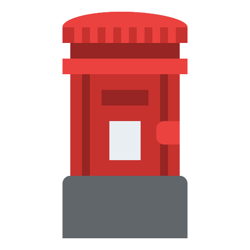 Mailbox Iconixar Flat icon