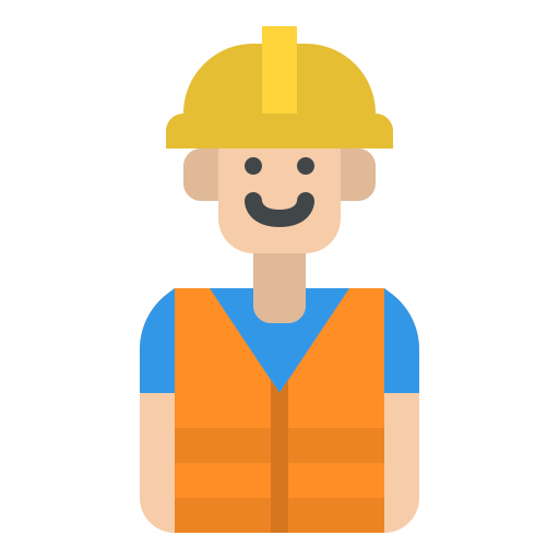 Worker Iconixar Flat icon