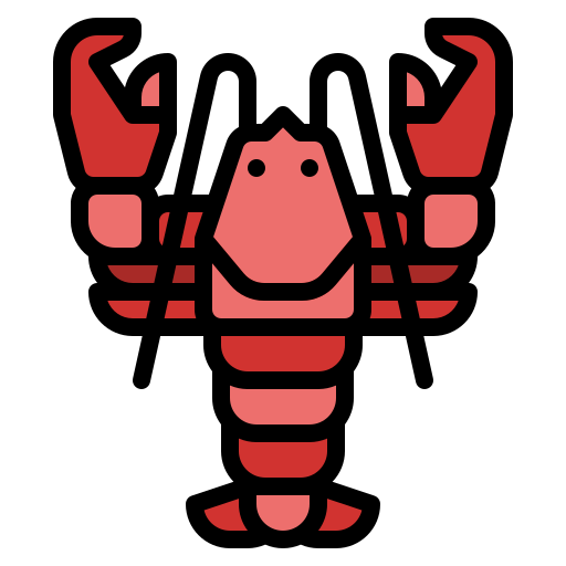 Lobster Iconixar Lineal Color icon