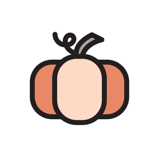 かぼちゃ Generic Outline Color icon