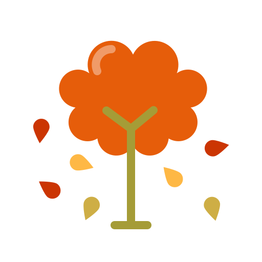 秋の木 Generic Flat icon