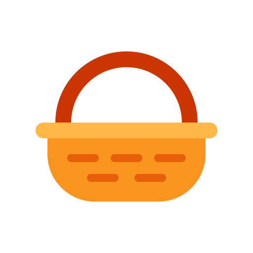 cesta de picnic Generic Flat icono