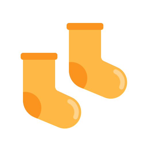 sokken Generic Flat icoon