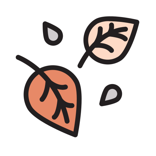 Dry leaves Generic Outline Color icon