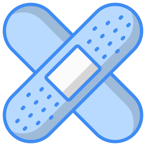 bandage Generic Blue Icône