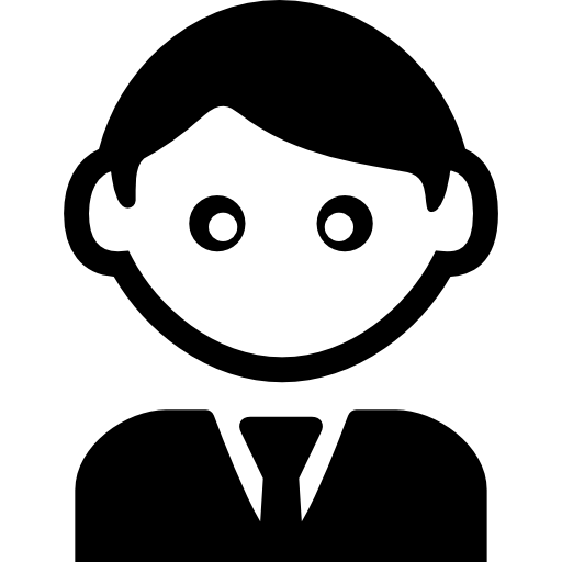 Мальчик-подросток с галстуком  иконка