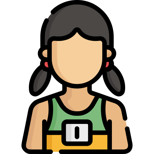달리는 사람 Special Lineal color icon